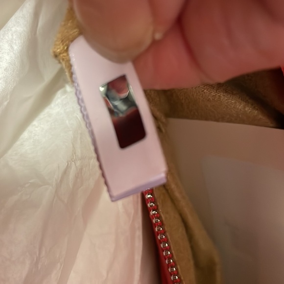 HOLD—-JIMMY CHOO Handbag in hot pink NWT - Picture 6 of 11